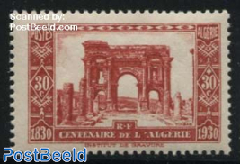 30c+30c, Timgad, Stamp out of set