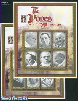 Popes in history 12v (2 m/s)