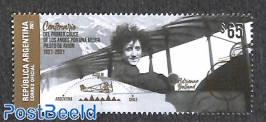 First female Andes air traverse 1v