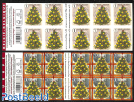 Christmas, 2 foil booklets