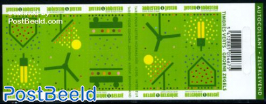 Green stamps 2x5v foil booklet