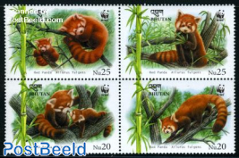 WWF, Red panda 4v [+]