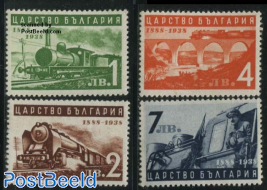 Railways 50th anniversary 4v