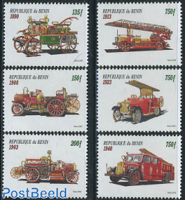Fire engines 6v (probably not all values official)