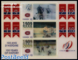 100 Years Ice-Hockey s/s, 3-D