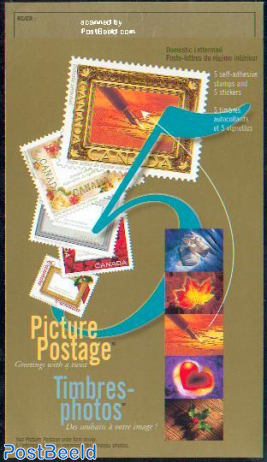 Picture postage 5v in booklet