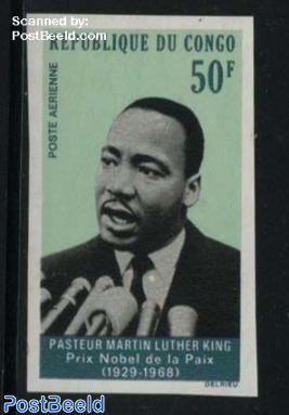 Martin Luther king 1v, imperforated