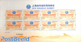  SCO Qingdao summit m/s, silk