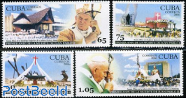 Pope John Paul II death anniversary 4v