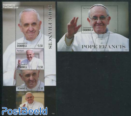Pope Francis 2 s/s