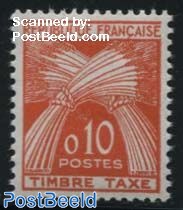 0.10, Postage due, Stamp out of set
