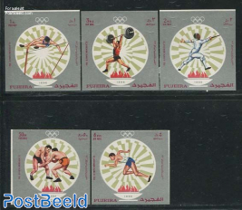 Olympic Games 5v, imperforated