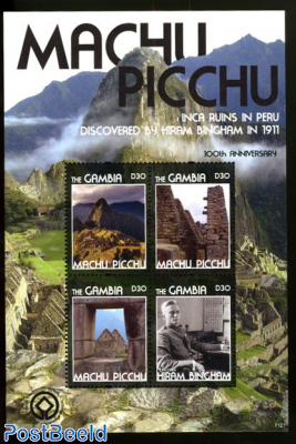 Machu Picchu 4v m/s