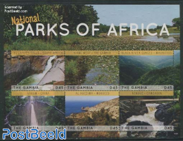 National Parks of Africa 6v m/s