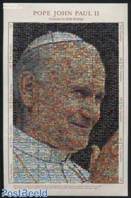 Pope John Paul II 8v m/s