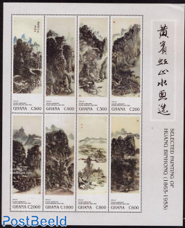 Chinese paintings 8v m/s
