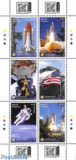 Shuttle Program, Smithsonian 6v m/s