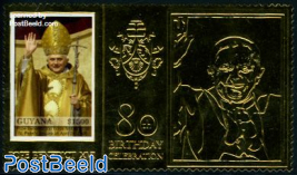 Pope Benedict 1v, gold