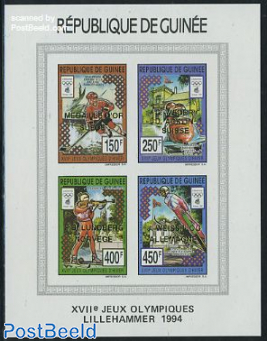 Winter Olympic Games 4v m/s imperforated