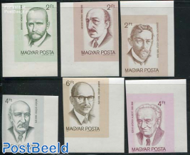 Nobel prize winners 6v imperforated
