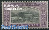 Saurashtra, 4A, Stamp out of set
