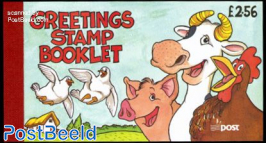 Greetings stamp booklet