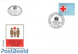 Croatic Red Cross Centenary 1v