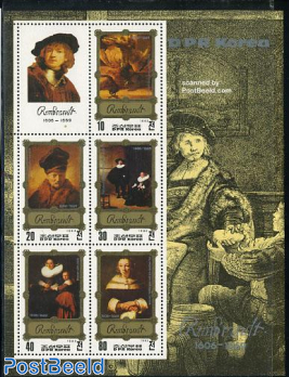 Rembrandt paintings 5v m/s