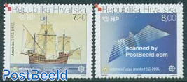 50 Years Europa stamps 2v