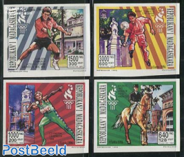 Olympic Games 4v, imperforated