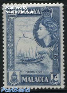 20c, Mallacca, Stamp out of set