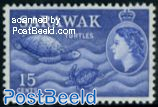 Sarawak, 15c, Stamp out of set