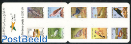 Birds 10v s-a in booklet