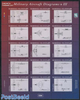 Military Aircraft Diagrams III 15v m/s
