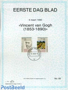 Vincent van Gogh,  EDB Visje 82