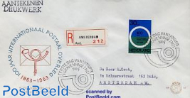 Postal co-operation 1v FDC with address