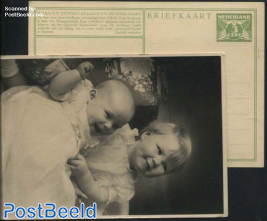 Postcard 3c, Princess Beatrix & Irene