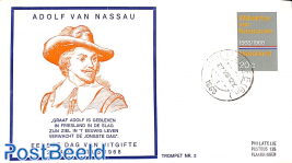 Wilhelmus van Nasouwe, Trompet FDC No. 2