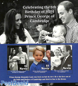 Prince George 5th birthday 3v m/s