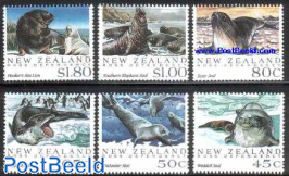 Antarctic seals 6v