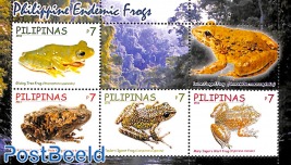 Endemic frogs s/s