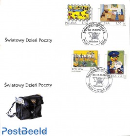 World postal day 4v