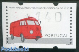 Automat stamp, fire brigade 1v