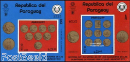 Olympic medals 1896/1972 2 s/s