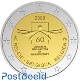2 Euro, Belgium, Human Rights