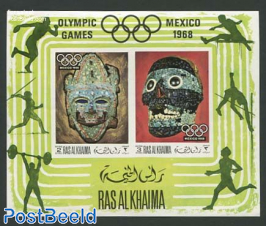 Olympic Games Mexico s/s imperforated