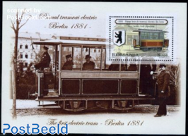 First electric tram, Berlin s/s