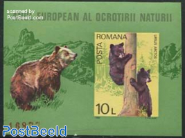 European nature conservation s/s (bears)