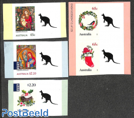 Personal cristmas stamps 5v+personal tabs