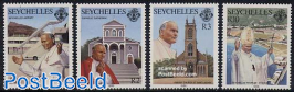Visit of pope John Paul II 4v